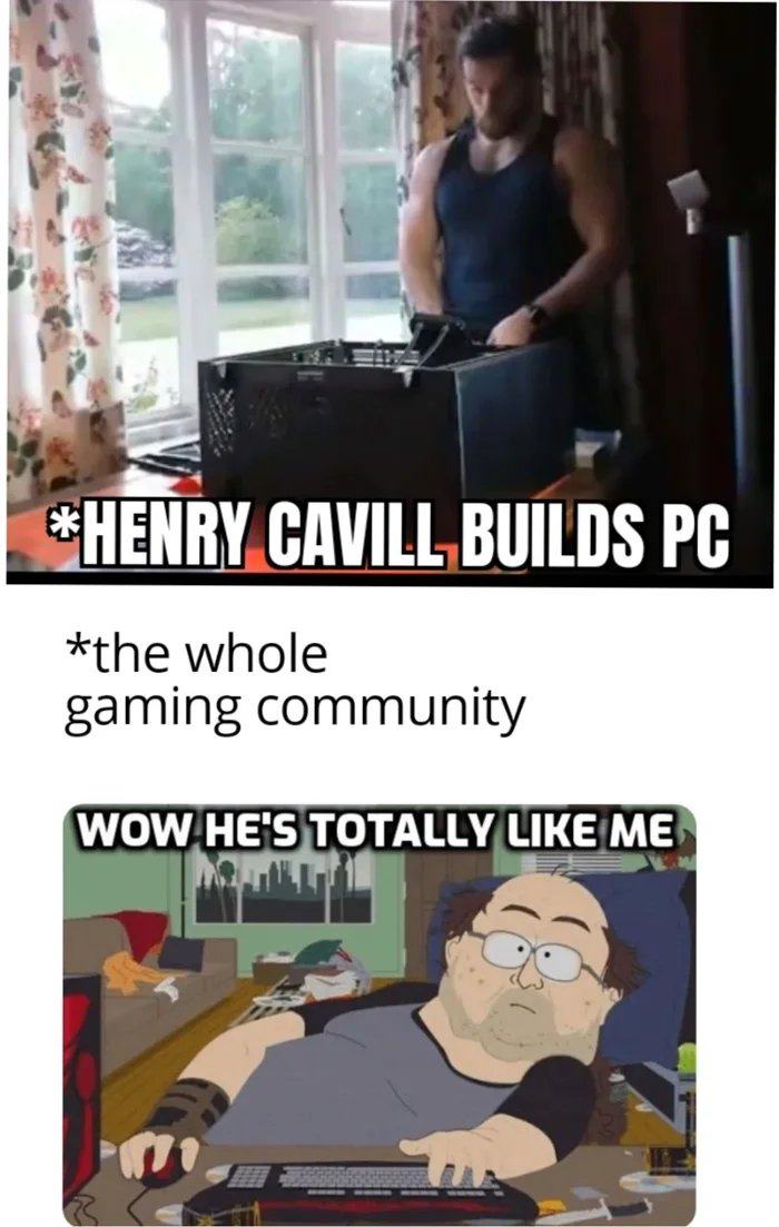 Obrázek Cavill is just like us