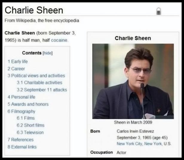 Obrázek Charlie Sheen2303