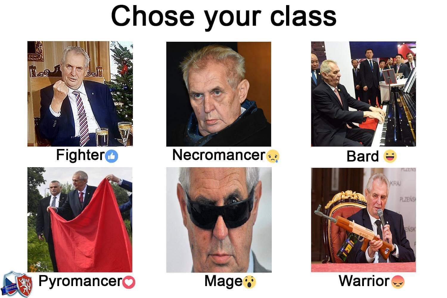 Obrázek Choose your class
