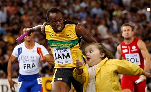 Obrázek Chubby beats Bolt