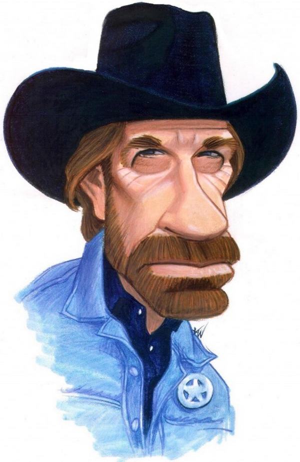 Obrázek Chuck Norris can set ants on fire with a magnifying glass. At night