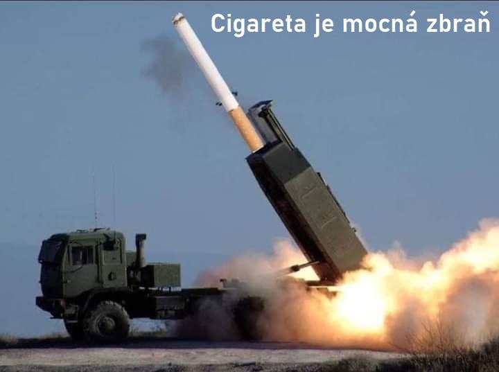 Obrázek Cigareta je mocna zbran