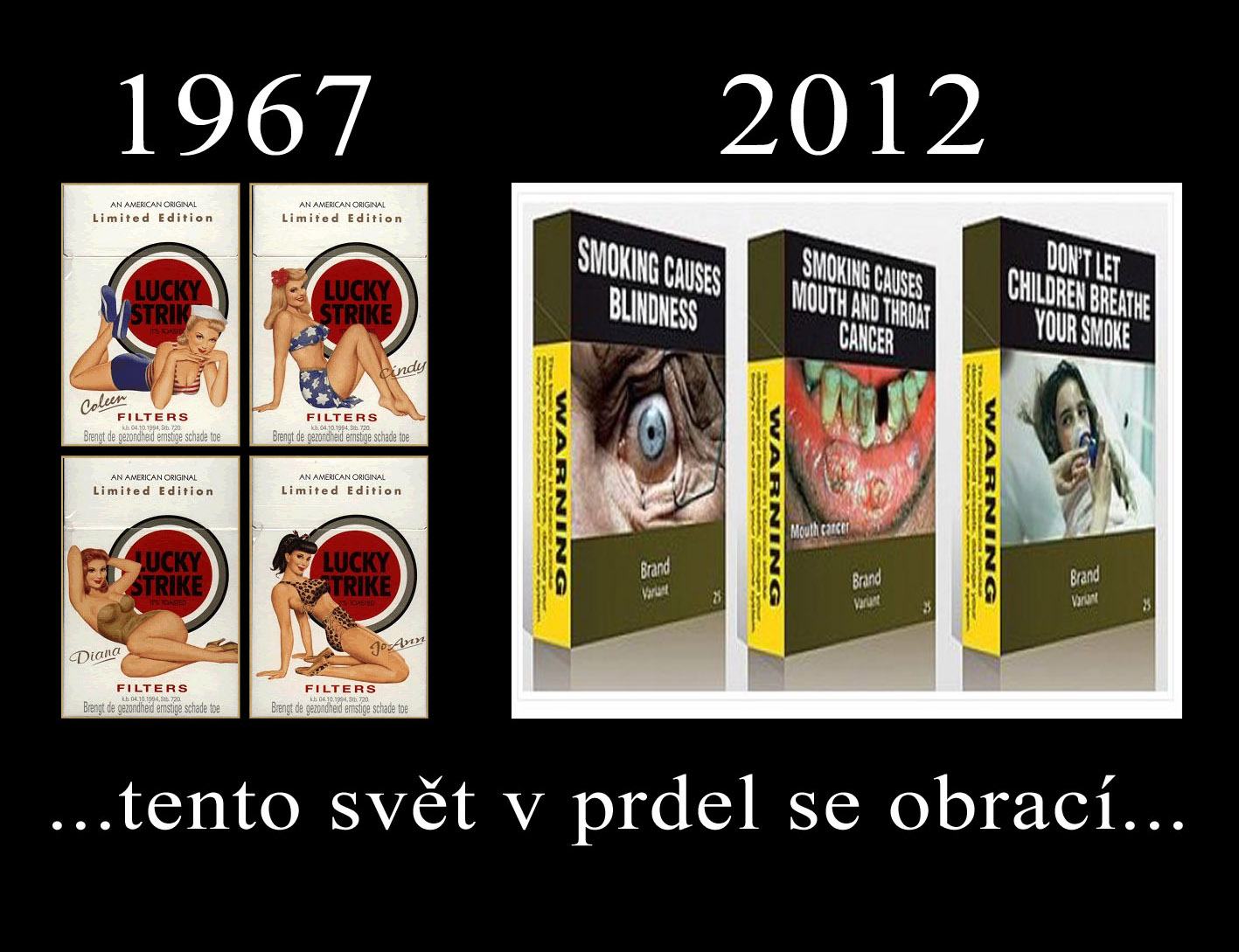 Obrázek Cigaretova reklama