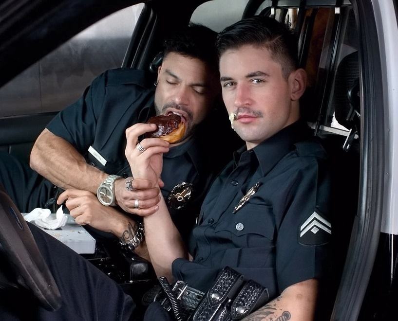 Obrázek Cops fake and gay