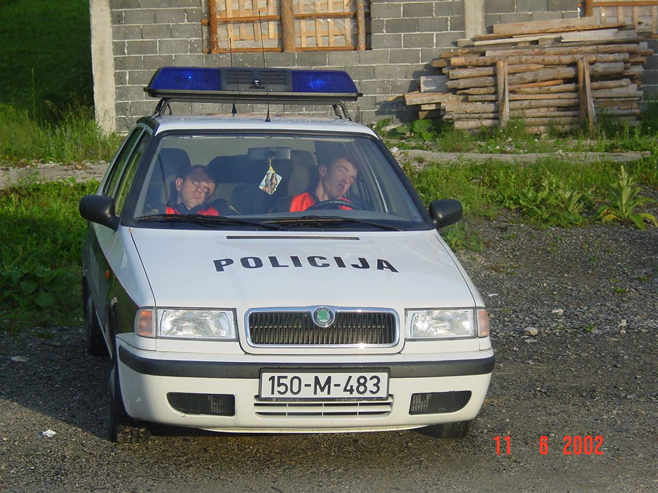 Obrázek Cops hard at work