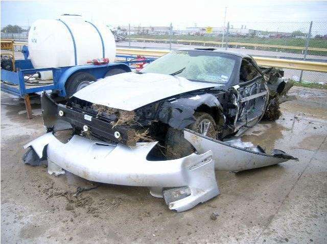 Obrázek Corvette ZR1 after tornado 2
