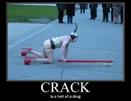 Obrázek Crack Is a hell of a drug