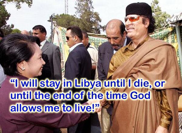 Obrázek Craziest Gadaffi Quotes Ever5