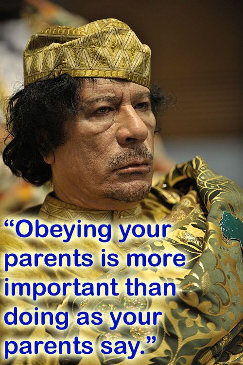 Obrázek Craziest Gadaffi Quotes Ever6