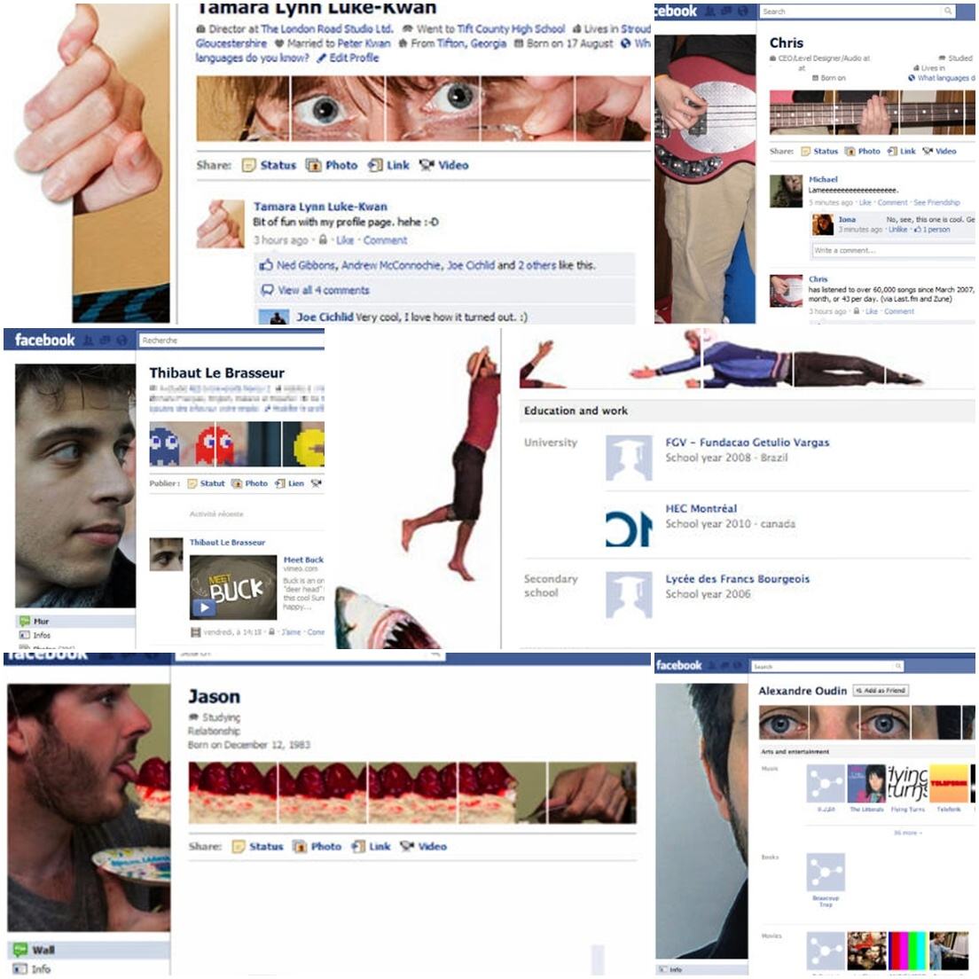 Obrázek Creative Facebook Profiles