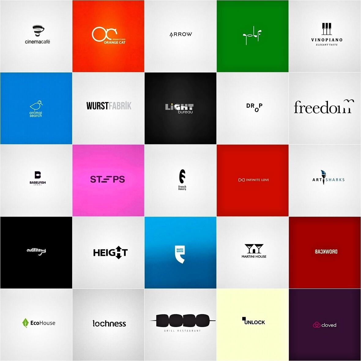 Obrázek Creative Logos with Hidden Symbolism