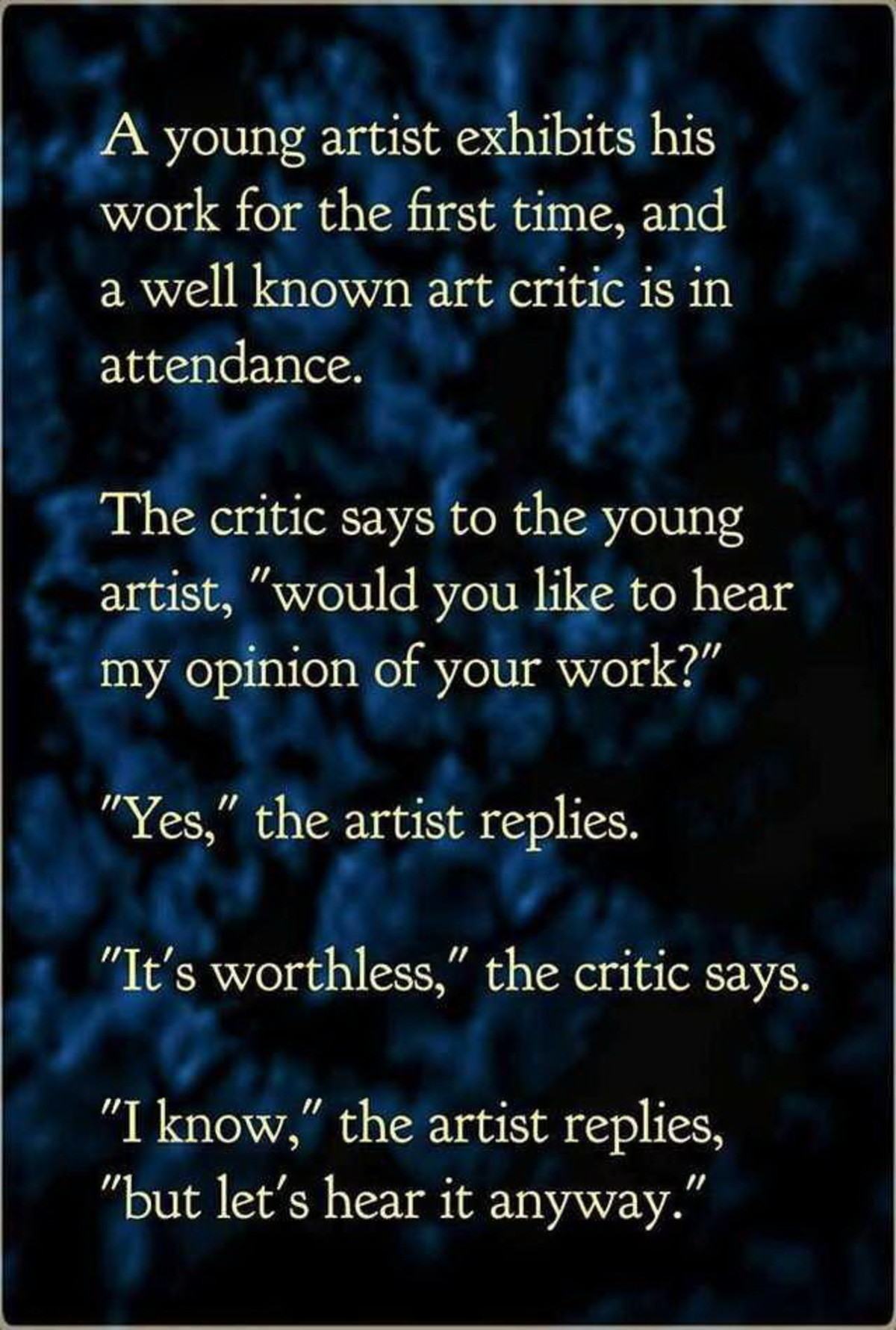 Obrázek Critical of the critic