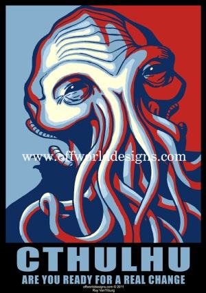 Obrázek Cthulhu for president 2012