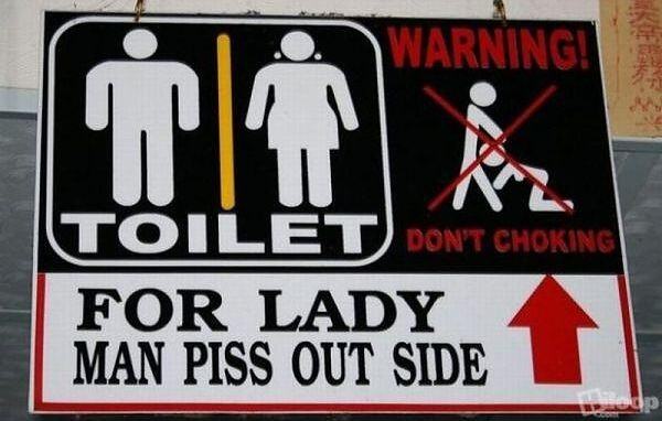 Obrázek Daily toilet sign