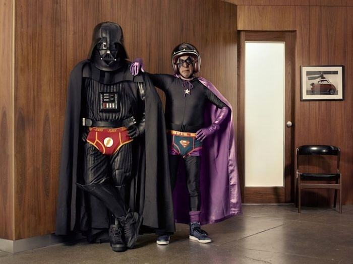 Obrázek Darth Vader and Superhero Grandpa3