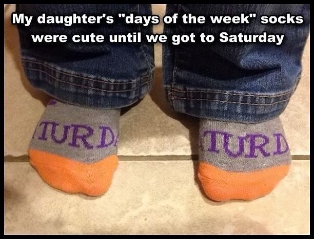 Obrázek Day Of The Week Socks