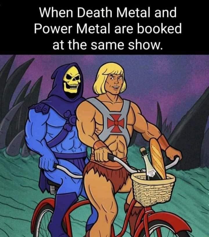 Obrázek Death and power metal