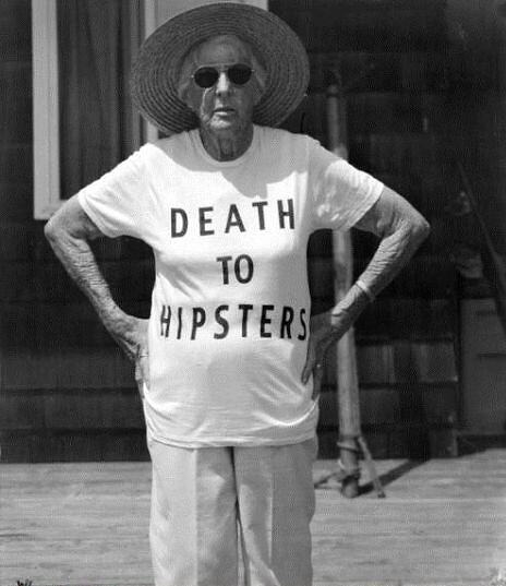 Obrázek Death to hipsters