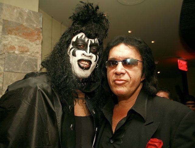 Obrázek Dennis Rodman vs Gene Simmons