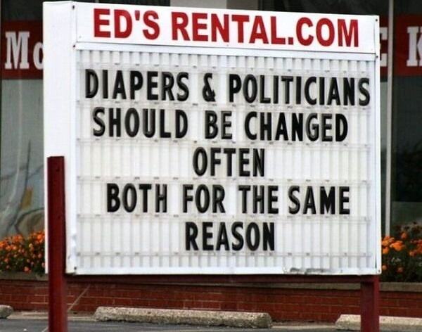 Obrázek Diapers And Politicians