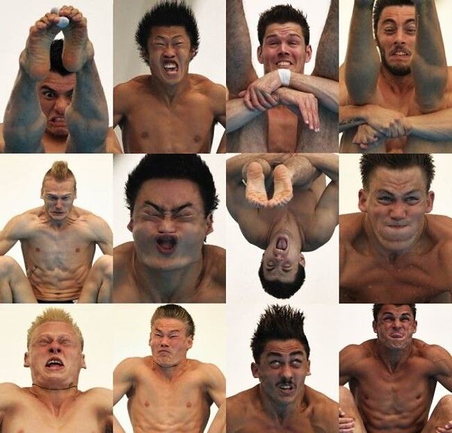 Obrázek Diving Faces