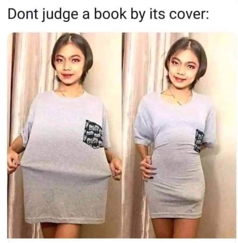 Obrázek Do not judge a book by its cover
