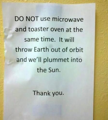 Obrázek Do not use microwave