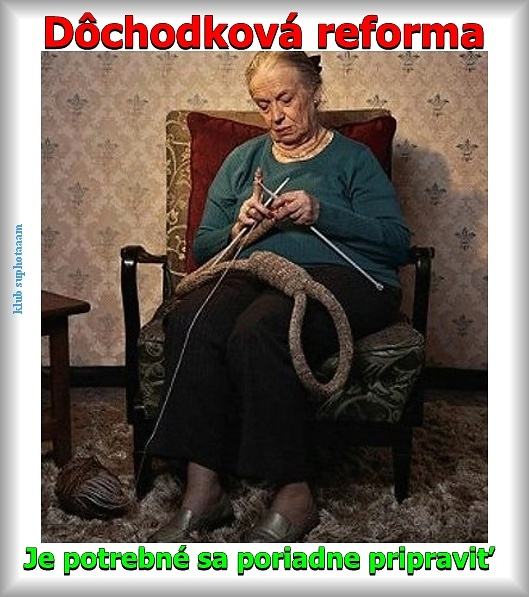 Obrázek Dochodkova reforma - 19-04-2012