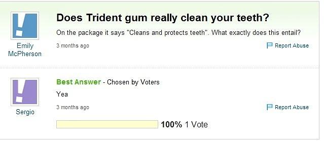 Obrázek Does Trident gum 20-12-2011