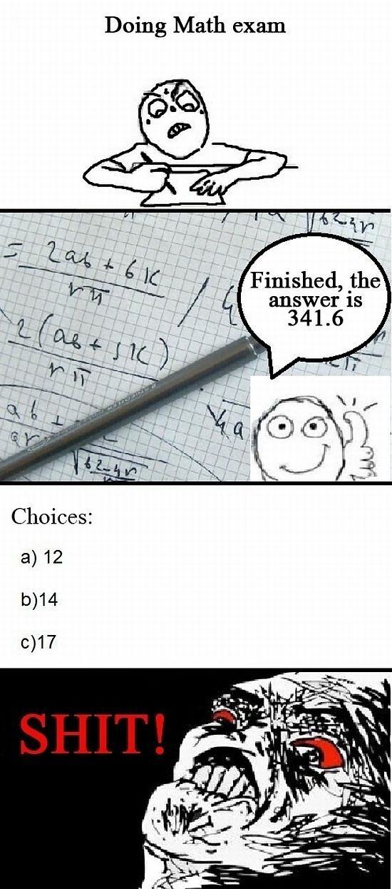 Obrázek Doing Math exam