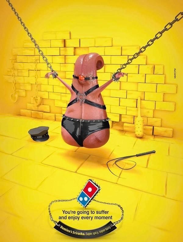 Obrázek Dominos ads are getting weird