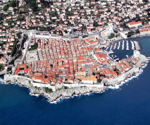 Obrázek Dubrovnik z vysky