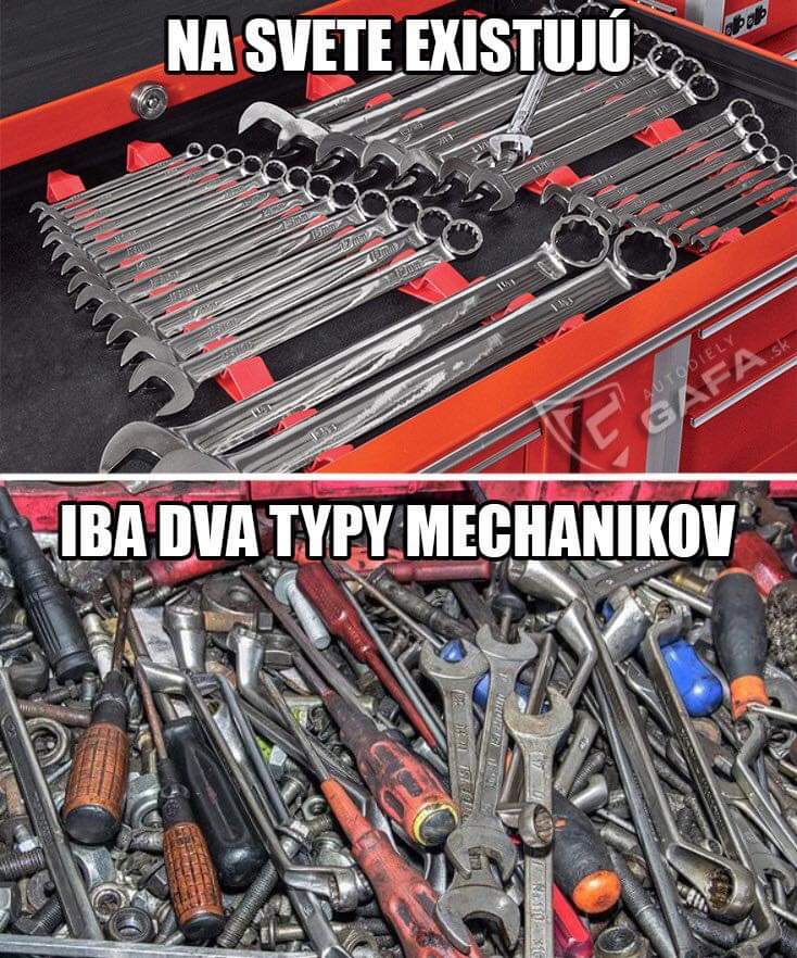 Obrázek Dva typy mechaniku