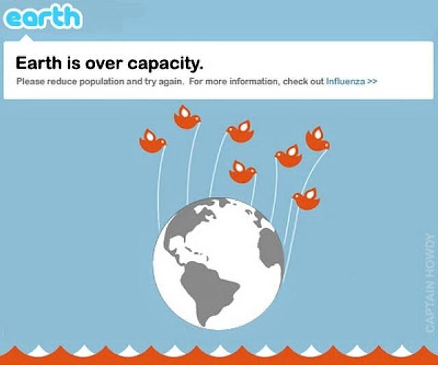 Obrázek Earth is over capacity
