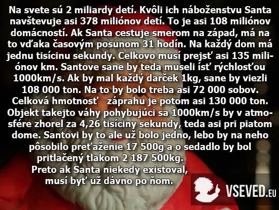 Obrázek Existuje Santa