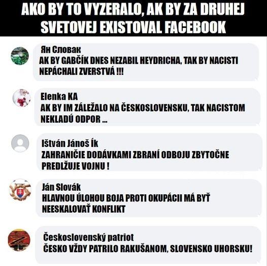 Obrázek FACEBOOK za II svetovej