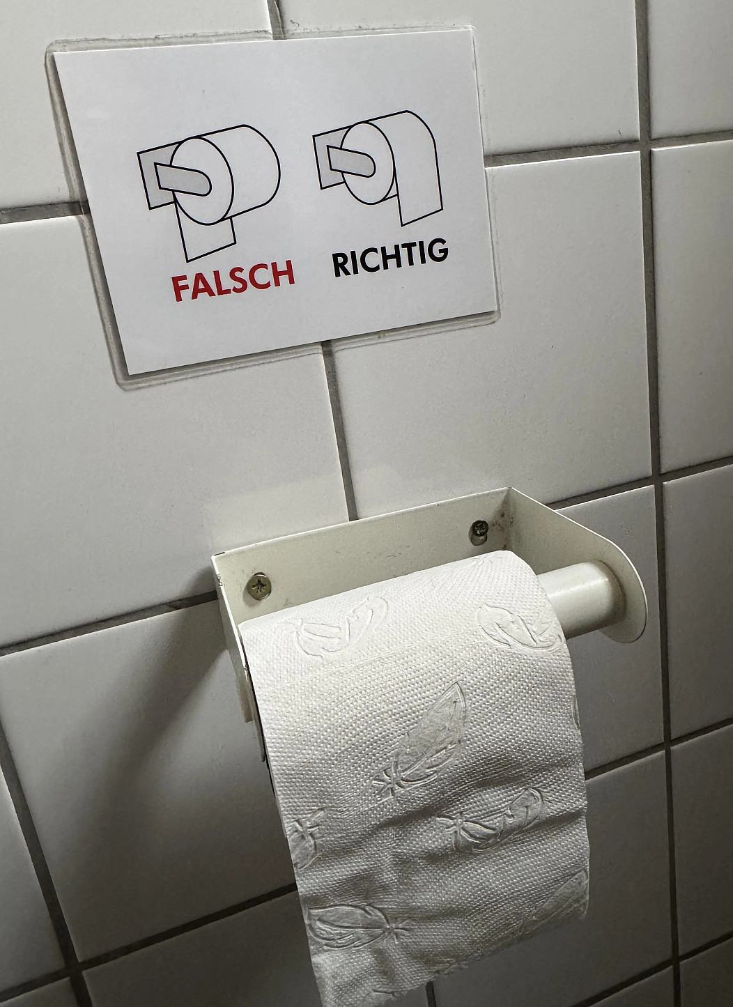 Obrázek FALSCH und RICHTIG