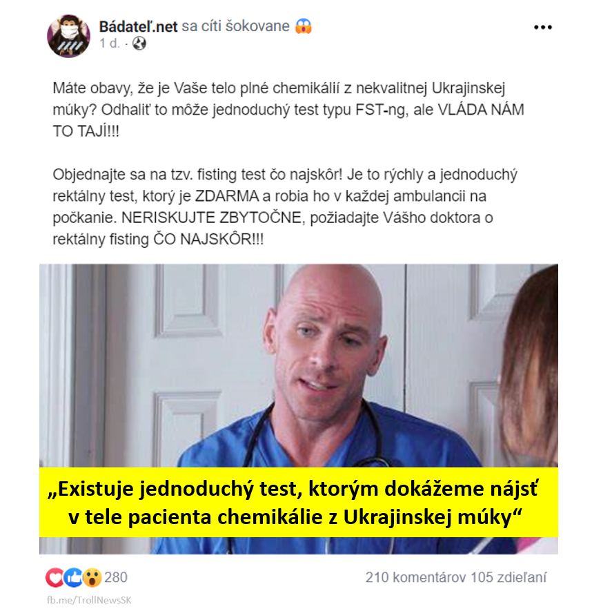 Obrázek FST-ng test na Ukrajinsku muku