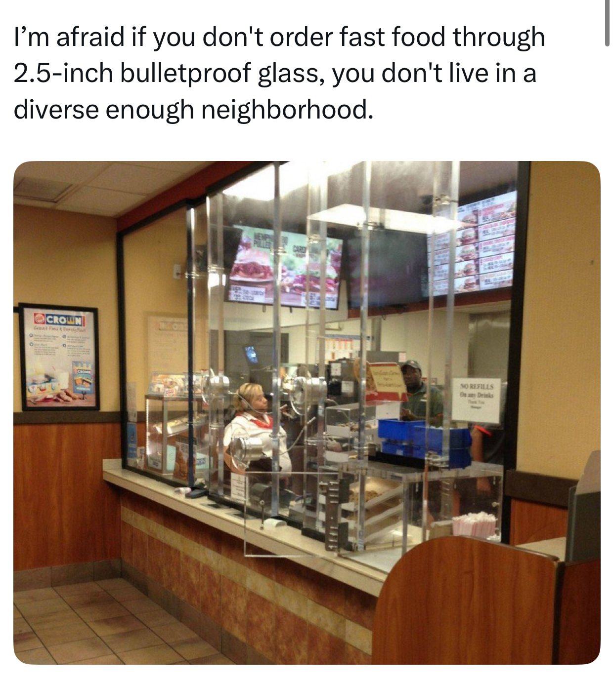Obrázek Fastfoody se brani afro-americanum
