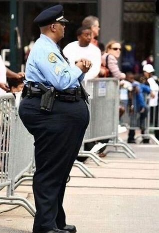 Obrázek Fat policeman