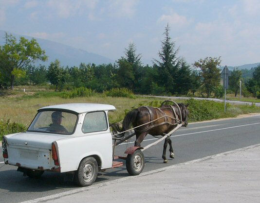 Obrázek Fazekasovo ferarri