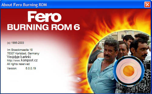 Obrázek Fero burning Rom