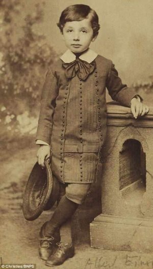 Obrázek Five-year-old Albert Einstein