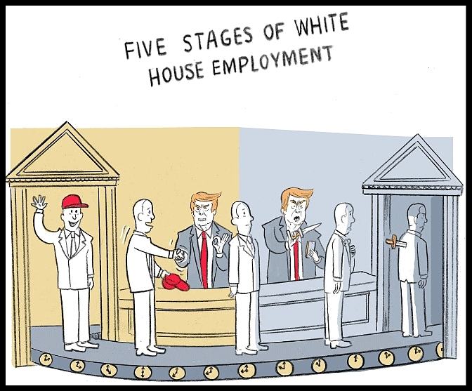 Obrázek Five Stages of White House Employment