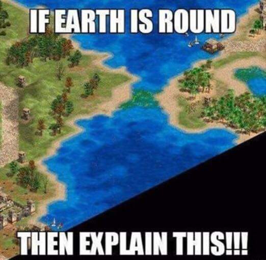 Obrázek Flat earth confirmed