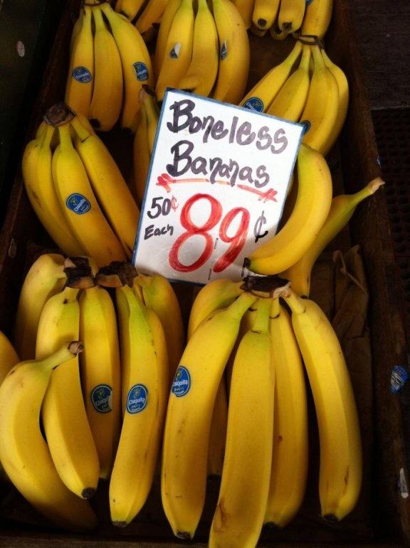 Obrázek For Sale  E2 80 93 Boneless Bananas