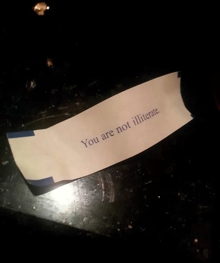 Obrázek Fortune cookies have clearly just given up
