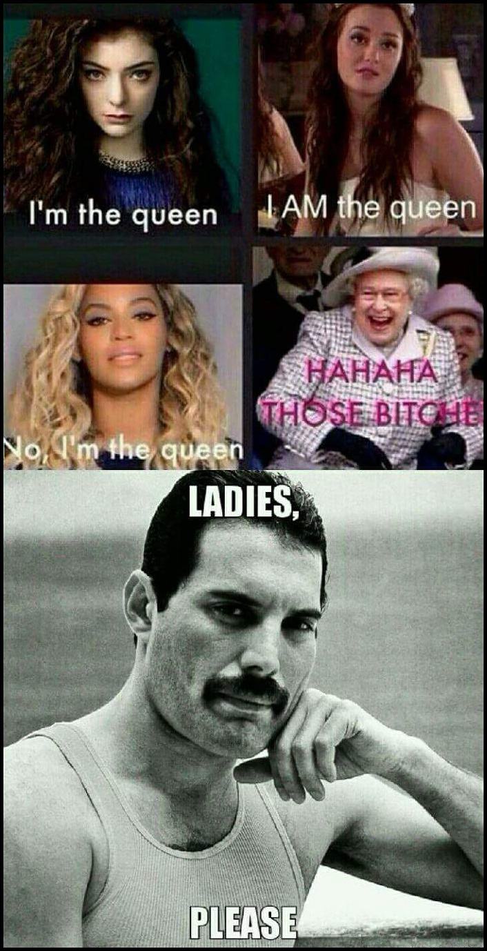 Obrázek Freddie knows the true queen