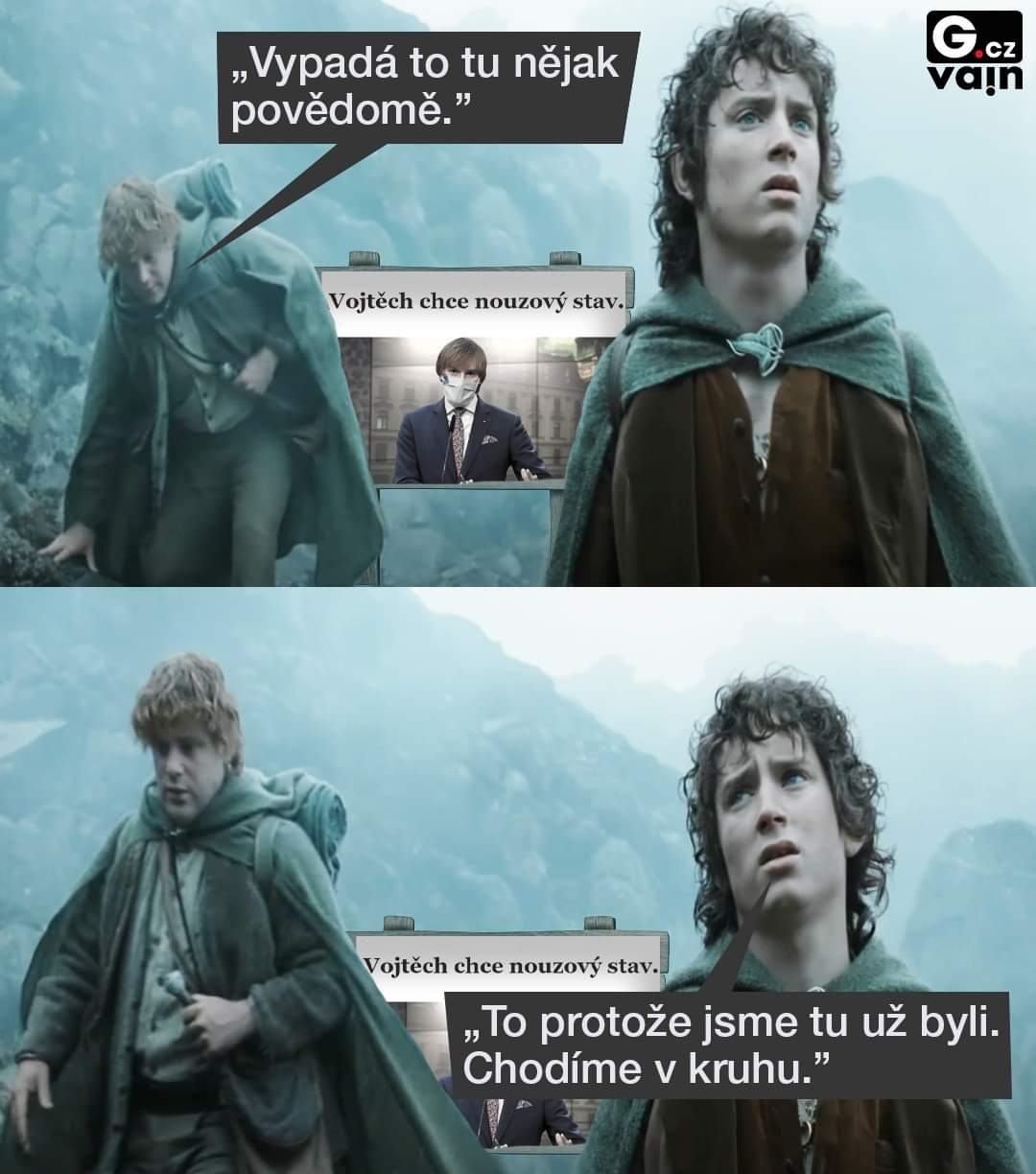 Obrázek Frodo v kruhu