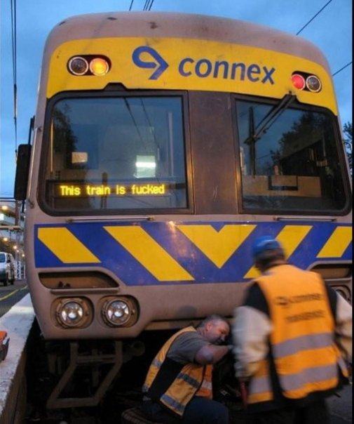 Obrázek Fucked train